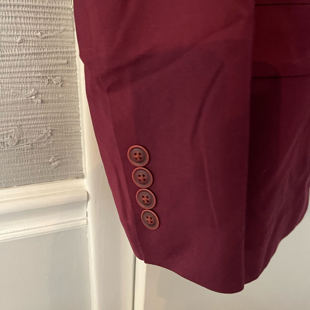 Nautica Rich burgundy Blazer - Picture 2 of 6